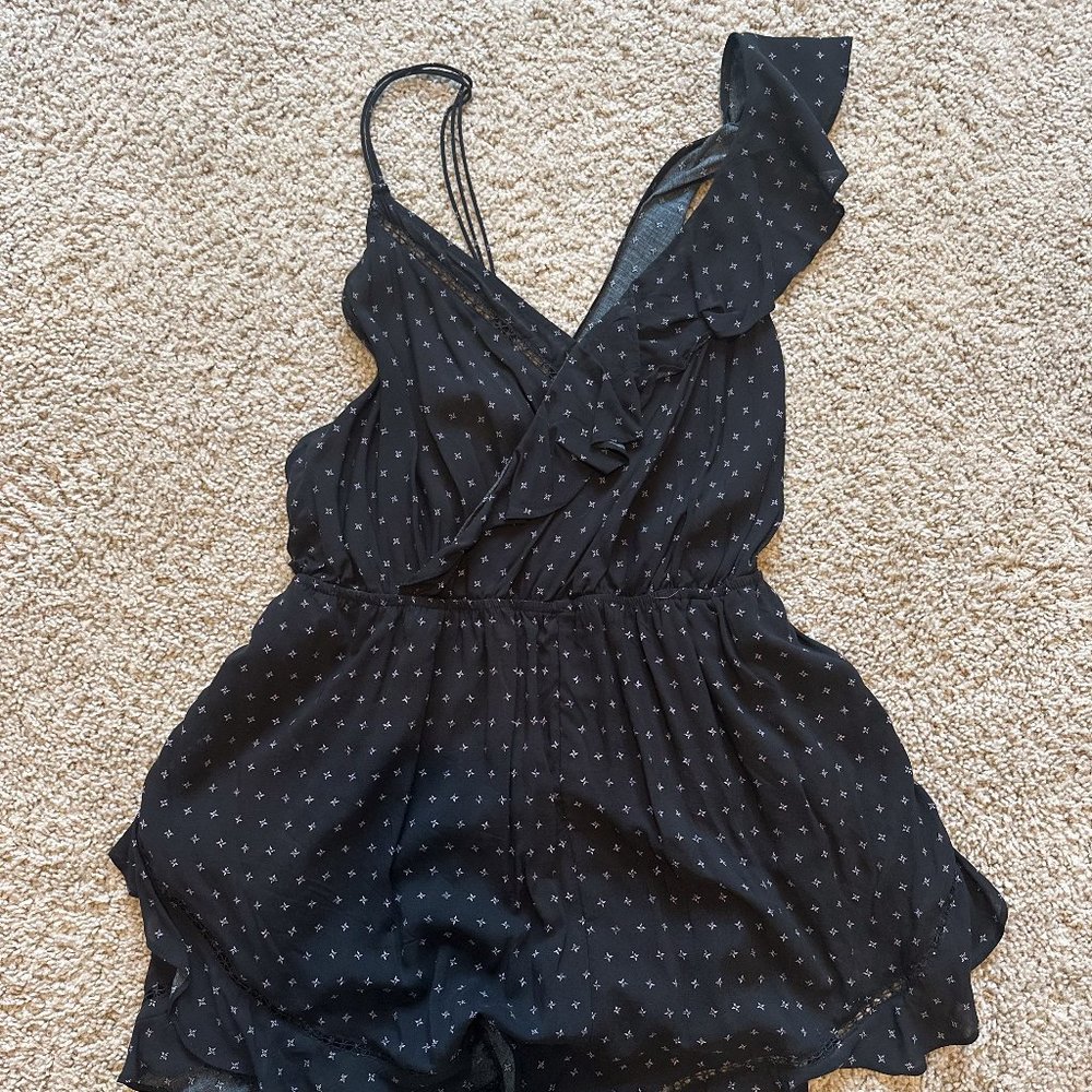 Cute Cross Back Romper